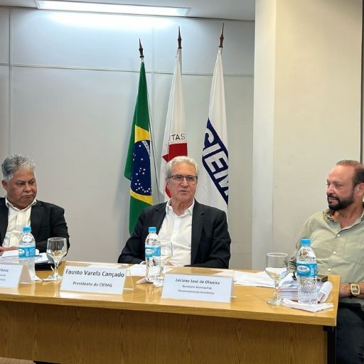 diretoria colegiada do Centro Industrial e Empresarial de Minas Gerais (CIEMG) se reuniu nessa segunda-feira