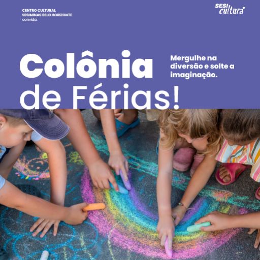 SESI Cultura abre inscrições para colônia de férias